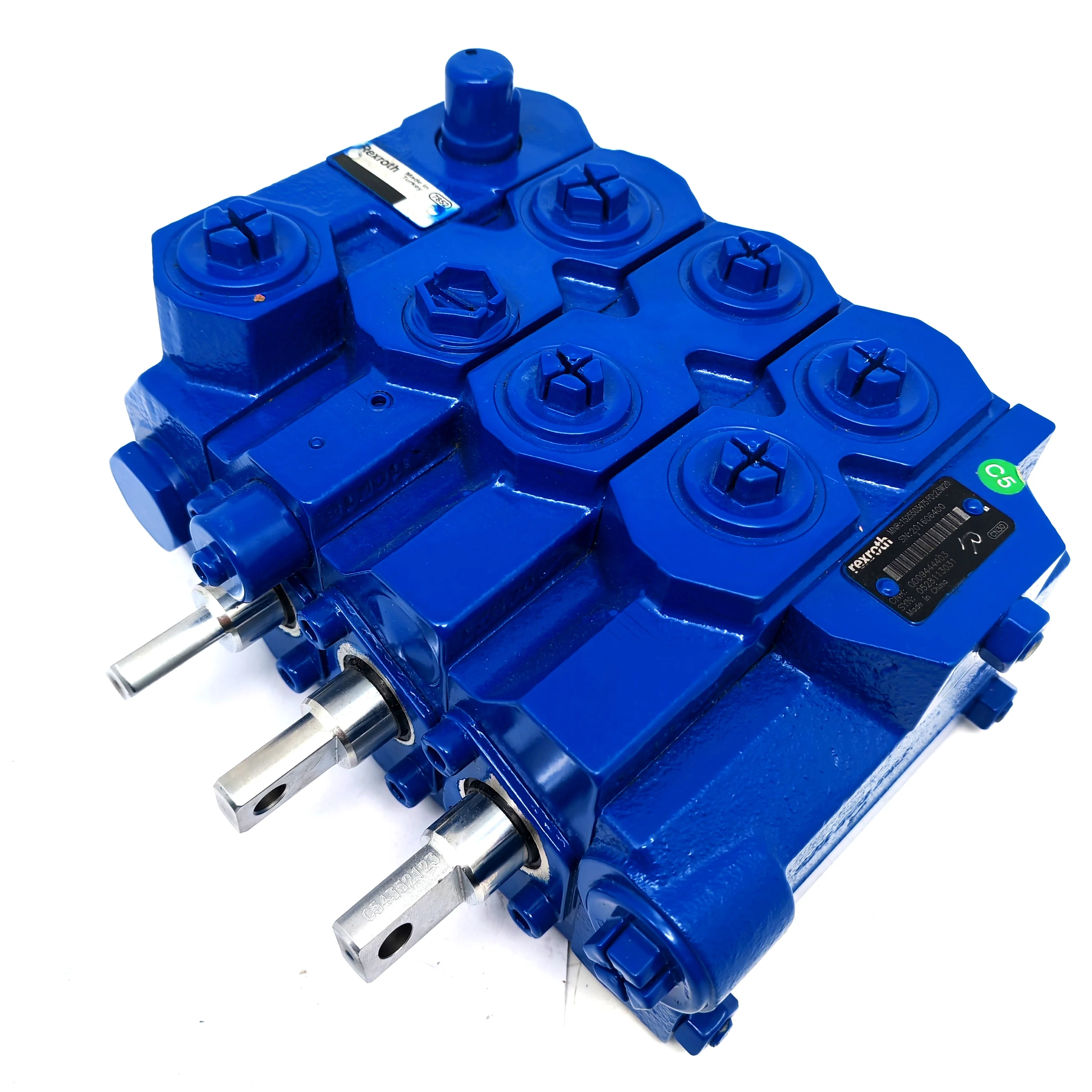 Linde Forklift Genuine Triple Section Control Valve 0009442806 Original Hydraulic Multi-Way Valve Assembly