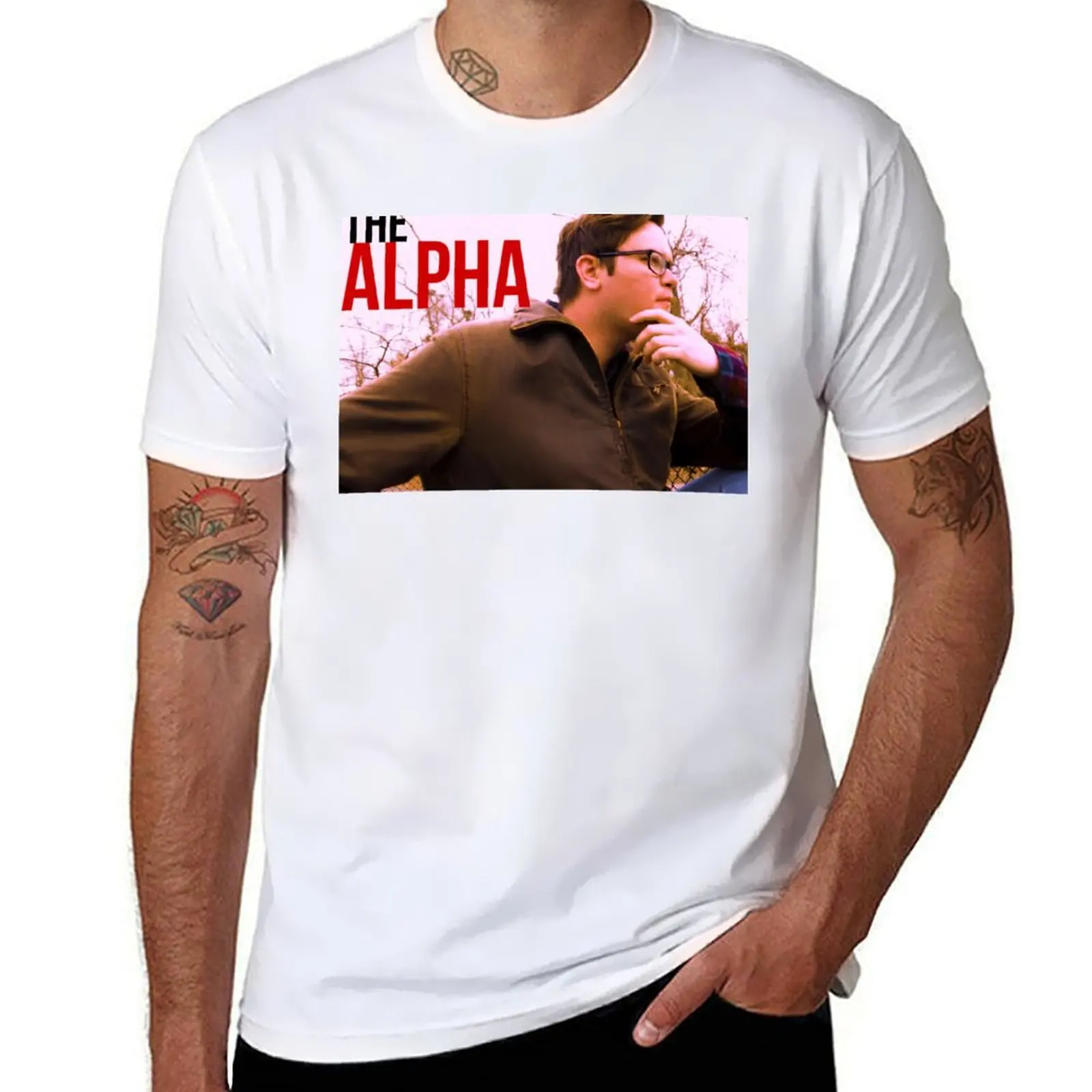 

THE ALPHA T-Shirt man graphic t shirt man t shirt graphic T-Shirt