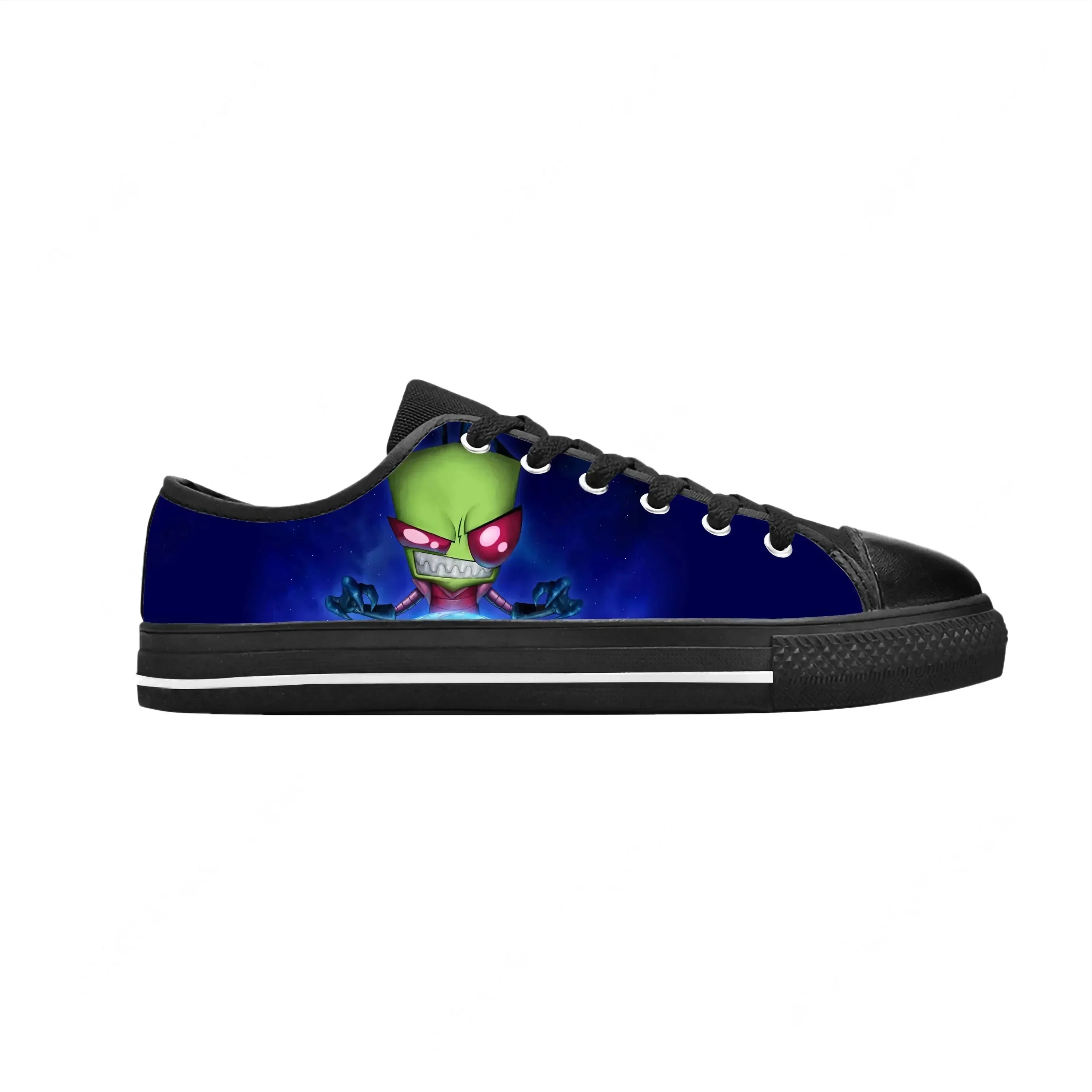 

Zim Gir Anime Low Top Sneaker Men Women Teenager Canvas High Quality Sneaker Casual Custom Made Shoes Custom Shoes