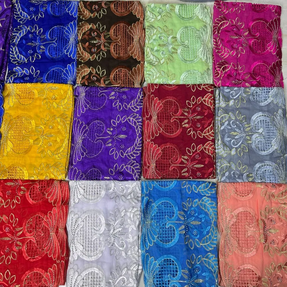 2026 Neuer Afrikanischer Islamischer Damen-Schal Modischer Pashmina-Turban Gebetstuch 100% Baumwolle Bestickter Schal Muslimischer Party-Hijab für Damen – Detail 10
