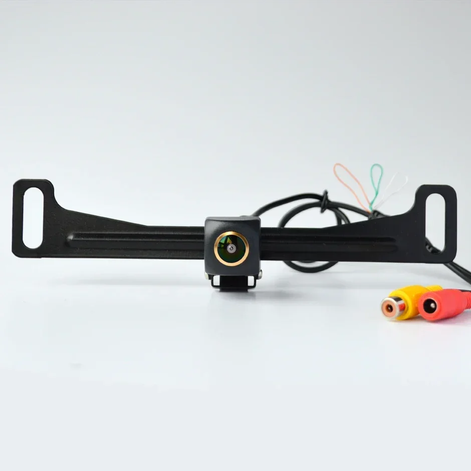 Backup Camera Rear View Cam American License Plate Bracket-Mounted 170 Degree AHD 720P or 1080P Reverse Parking for Car Vehicle
