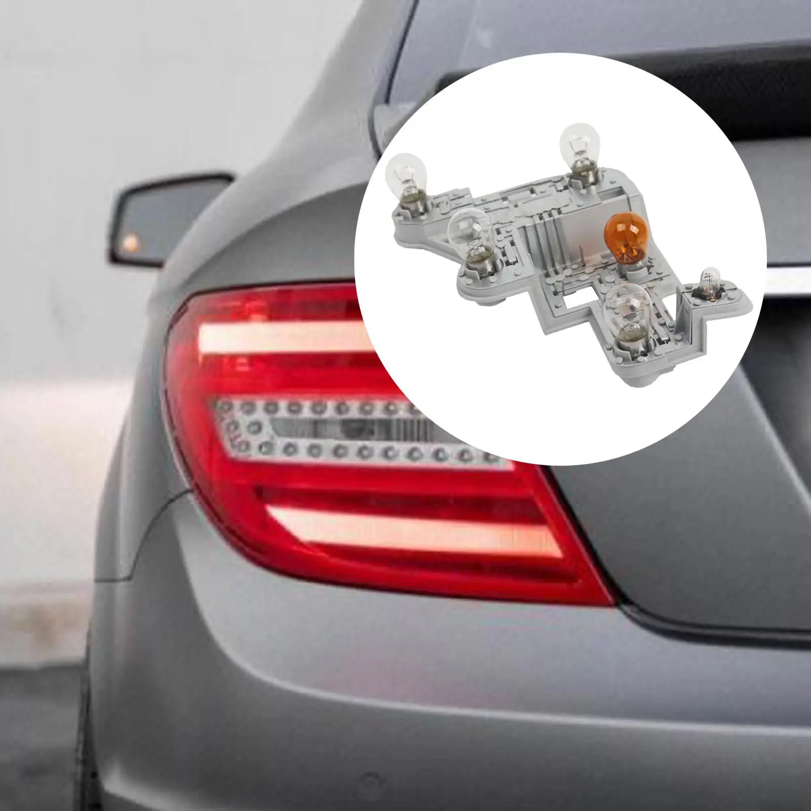 

Left Rear Lamp Holder 2048201500 Replace Parts for Mercedes-benz W204