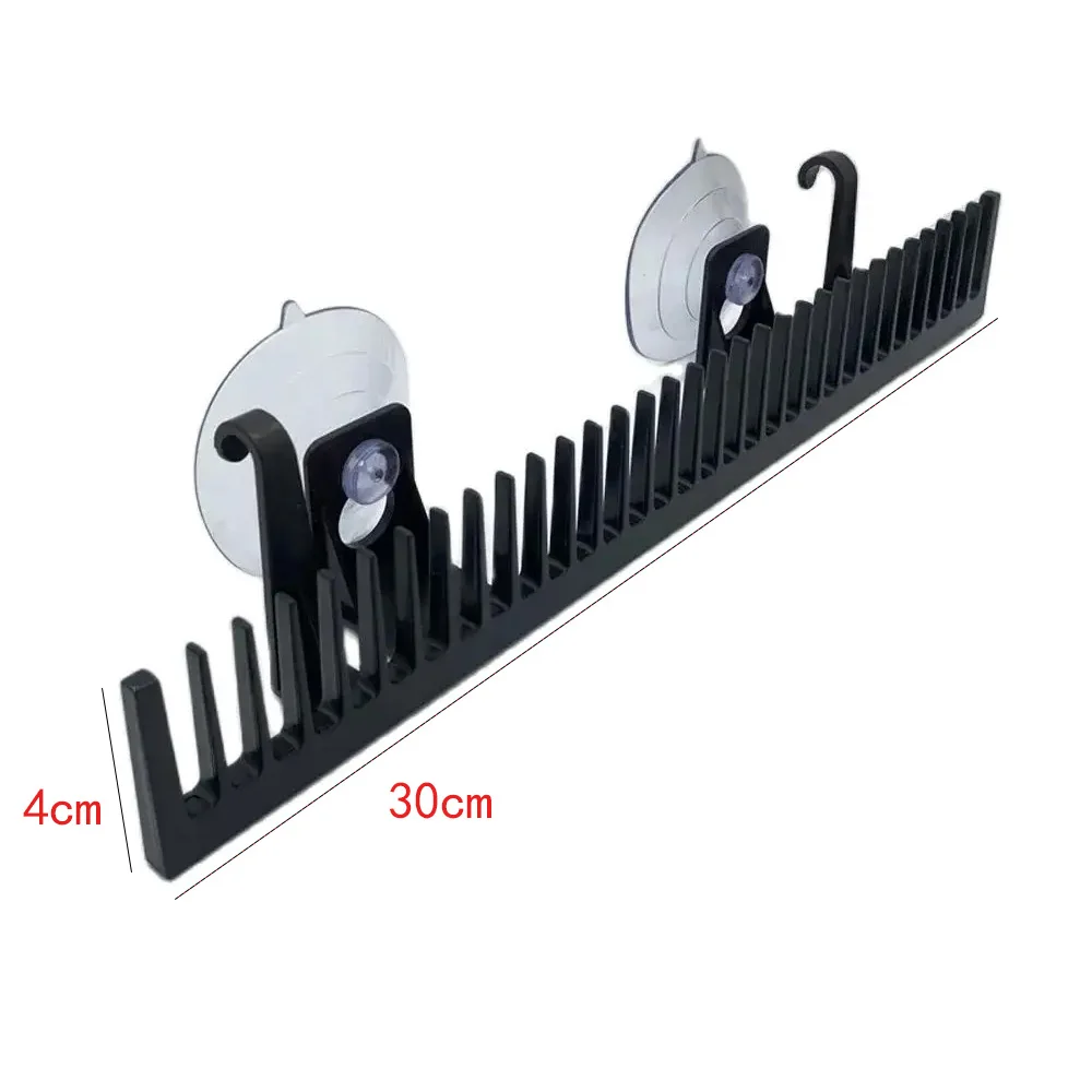 1Pcs Hair Extensions Holder And 2 Pcs Suction Cups Washing Styling Storing Wig Stand Hanging Hair Extensions