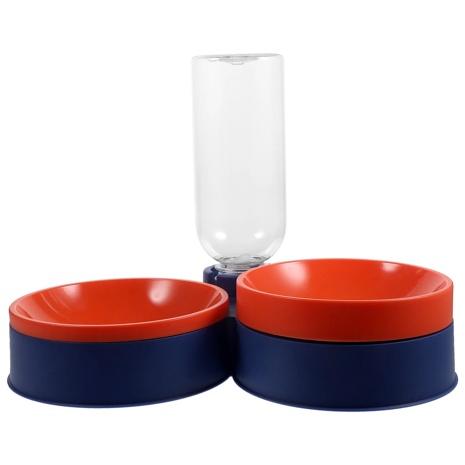 

Automatic Pet Feeder For Cats Dogs Detachable Water Dispenser Anti-Skid Dry Wet Food Bowl Puppy Feeding Station Cage