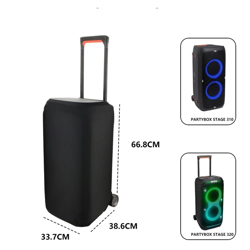 Dust Cover For JBL Partybox 310/320 Portable Party Speaker Bluetooth-compatible Audio Dust Cover Stretchable Speaker Case