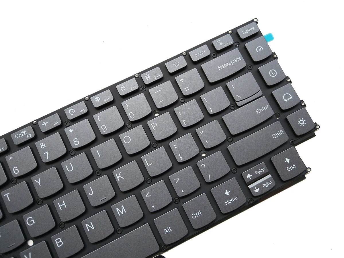 Imagem -03 - Teclado Retroiluminado dos Eua em Apto para Lenovo Yoga 14iap7yoga 9i 914iap7 Pt4svb-us Sn21e20550 V213020as1-us Latop Cinza