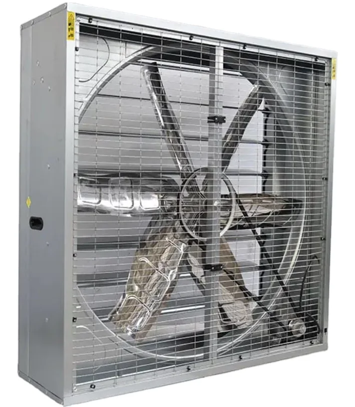 Cheap Price 50'' Ventilation Exhaust Axial Flow Electric Push-Pull Fan with Stainless Steel 220-415V for Industrial Use