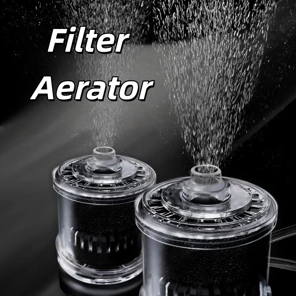Aquarium Filter Fish Poop Stool Toilet Manure Suction Filter Collector Fish Tank Bio-Sponges With Media Balls Oxygen Increasing view 4