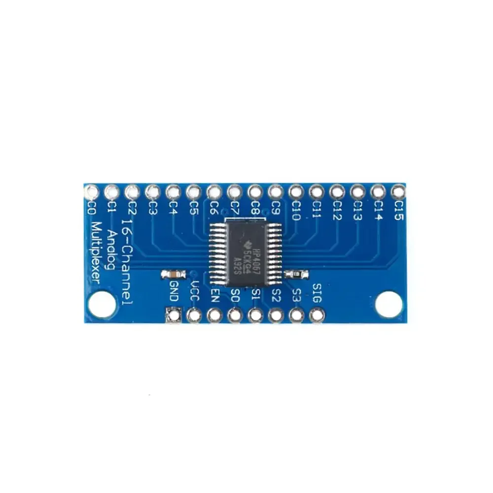 Carte d'installation haute vitesse pour Ardu37, multiplexeur analogique numérique, ADC 16 canaux, CD74HC4067, 74HC4067, 5 pièces