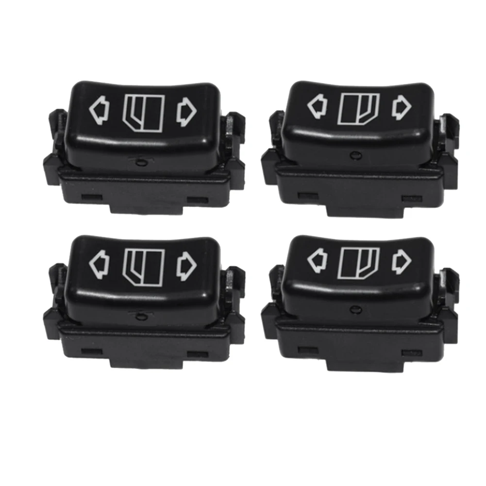 Front Rear Left Right 1 Button for Mercedes W124 W126 W201 Console Power Window Switch 1248204510,1248204610