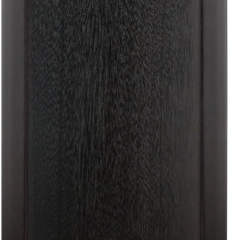 Prateleira de armazenamento para terraço com 3 camadas de largura em Espresso, 37 polegadas