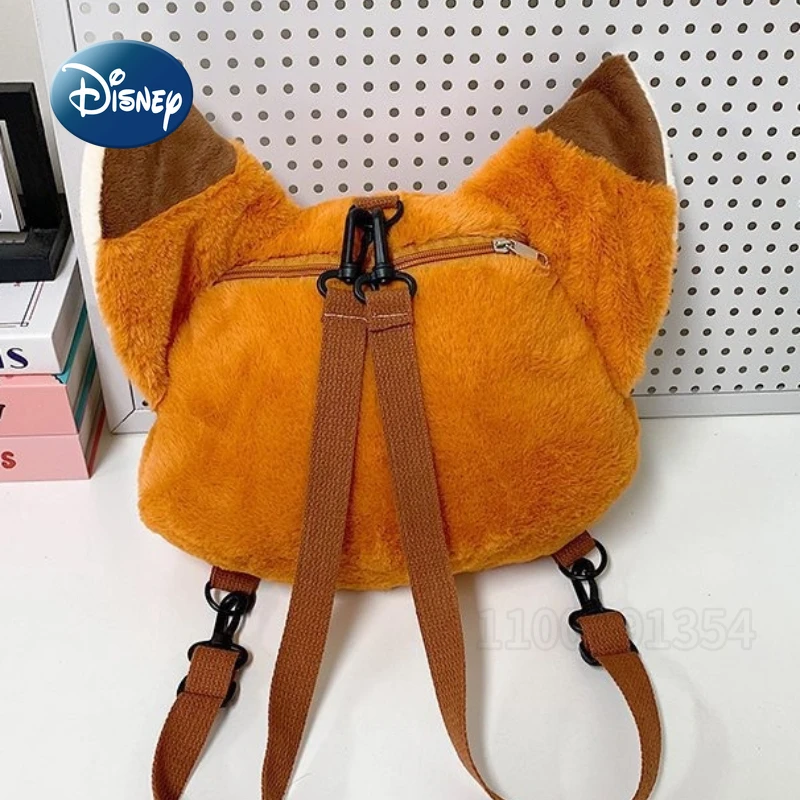 Disney Judinick Nieuwe Pluche Rugzak Cartoon Leuke Pluche Damesrugzak Grote Capaciteit Casual Damesrugzak Hoge Kwaliteit