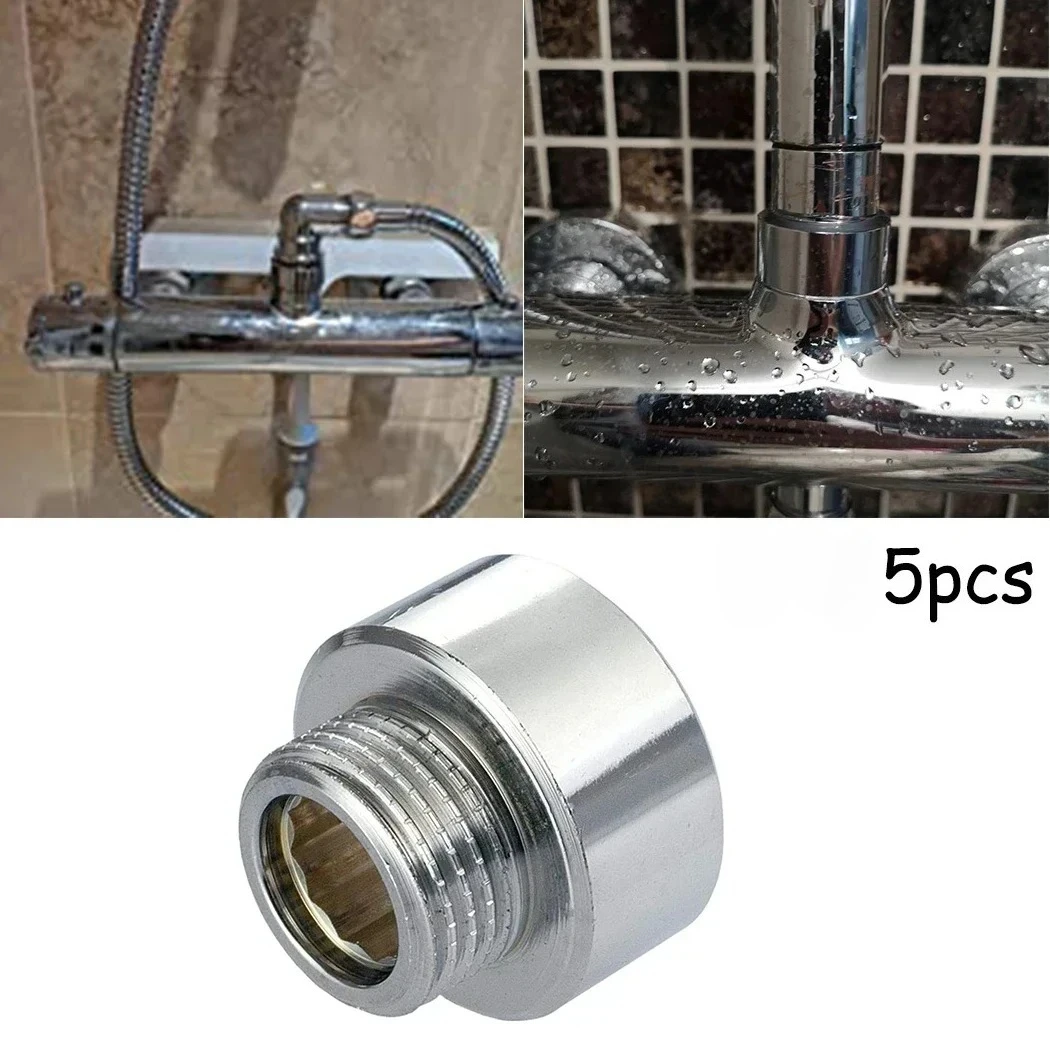 5pcs Shower Hose / Head Adaptor 3/4