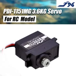 JX Servo PDI-1151MG 3.6KG Mini 6V Waterproof Digital Core Servo For RC Helicopter Car Robot Boat Spare Parts