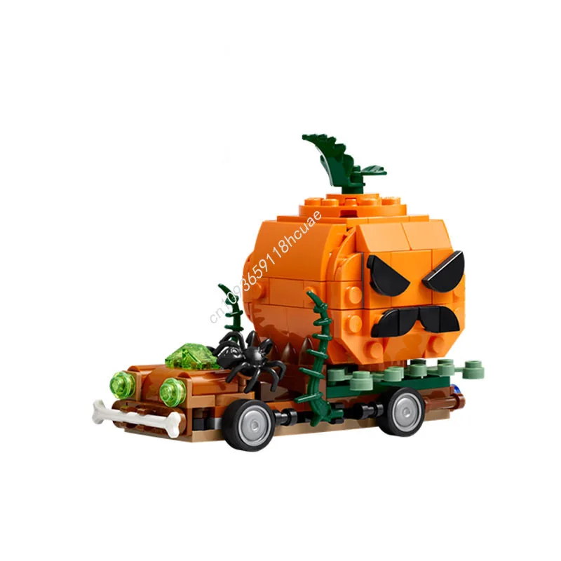 

Новинка, 177 шт., 40822 Jack-o'-Lantern, пикап, строительные блоки, украшение для мебели на Хэллоуин, сборная игрушка, детский рождественский подарок