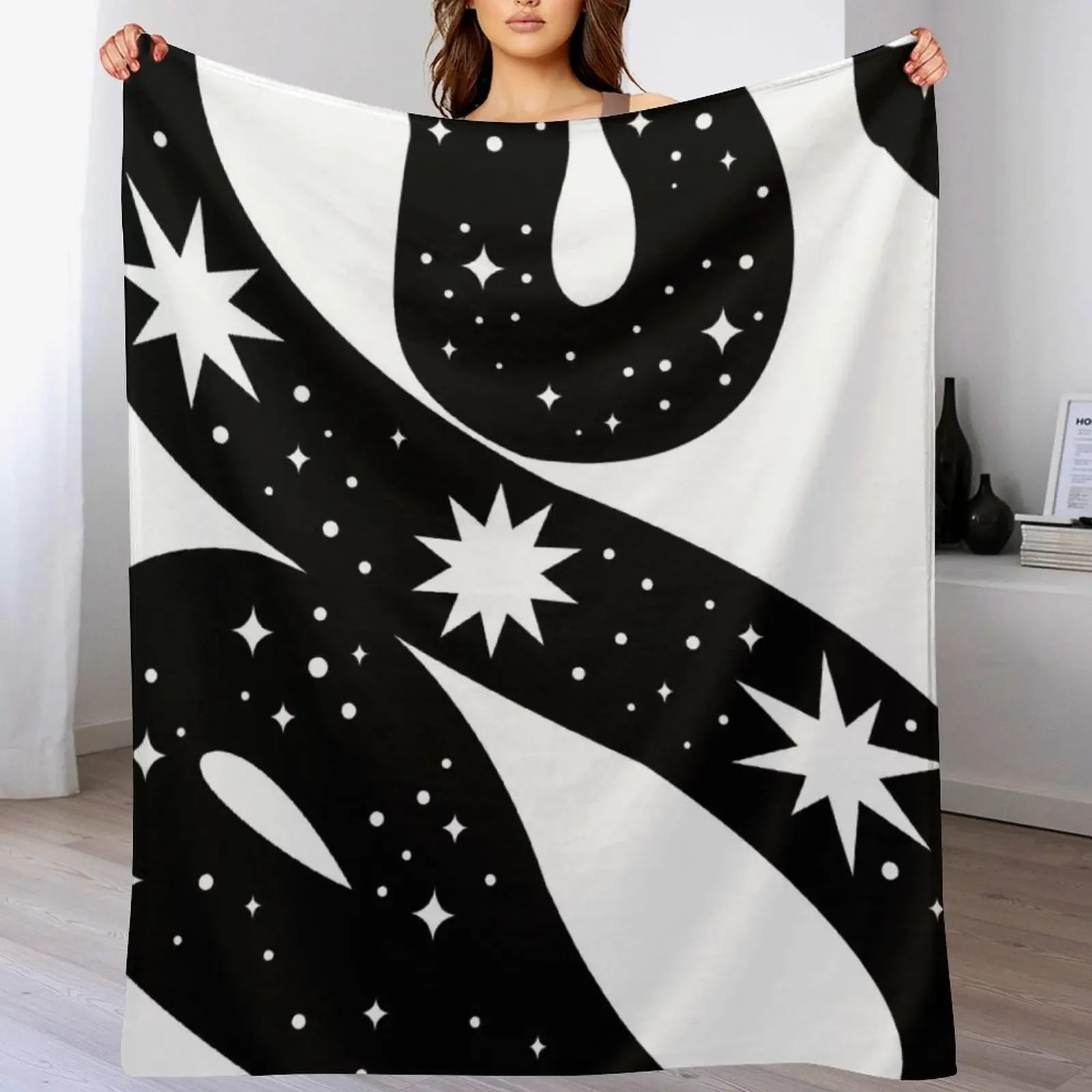Space snake 1 Throw Blanket Thin Soft Blanket for Summer Night Sleeping