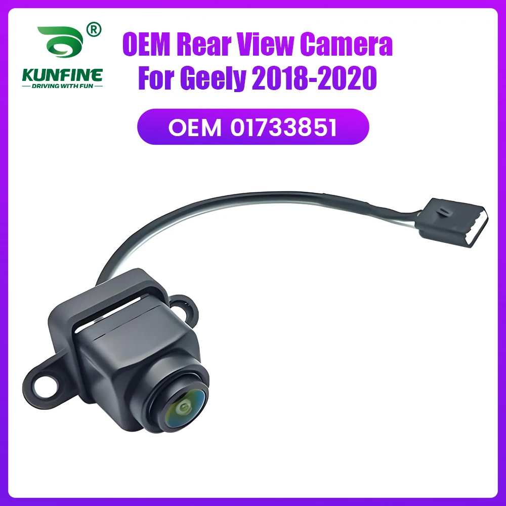 

Factory Car Rear View Reverse Backup Camera 01733851 For Geely Vision S1 2018 2019 Waterproof Parking Assist