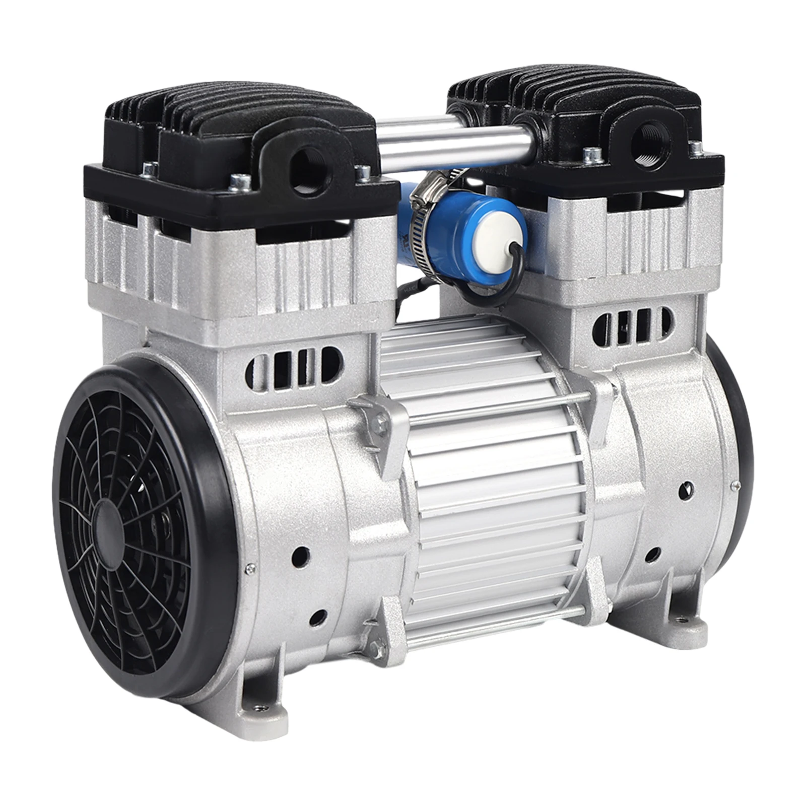 1100W 7CFM Silent Air Pump Compressor Head Small Air Mute Oilless Vacuum Pump Pure Copper Motor Good Heat Dissipation Safety