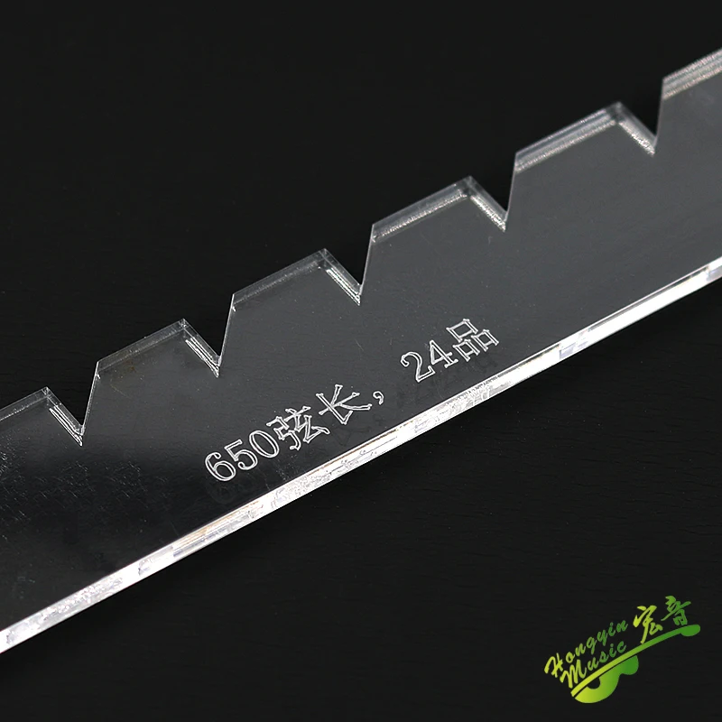 

HUATOOL акриловый шаблон, линейка для позиционирования формы для резки и размещения проволоки гитарного грифа