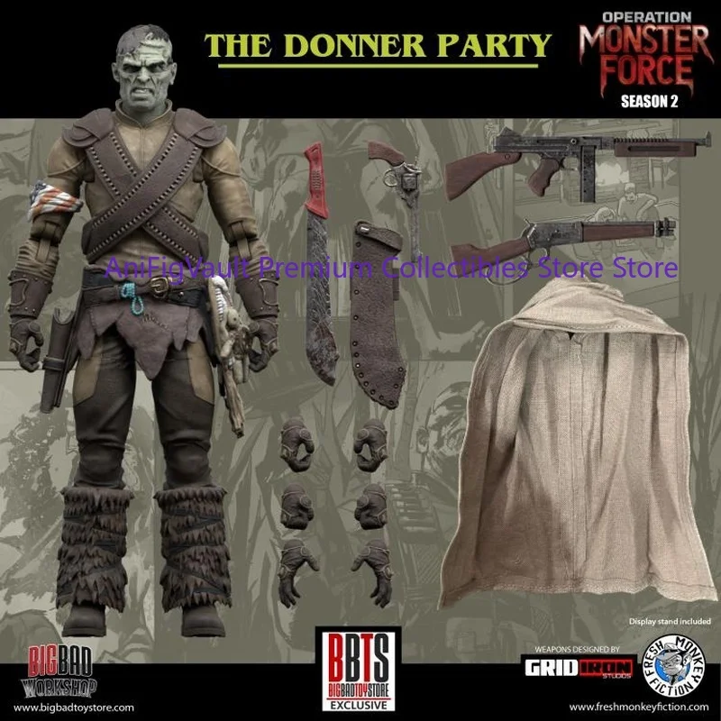 Nuevo en Stock: Figura de Acción de Monkey Fiction, Operación Monster Force, Temporada 2, Legión Apophis, Legión Fantasma, Modelo de Juguete, Regalo