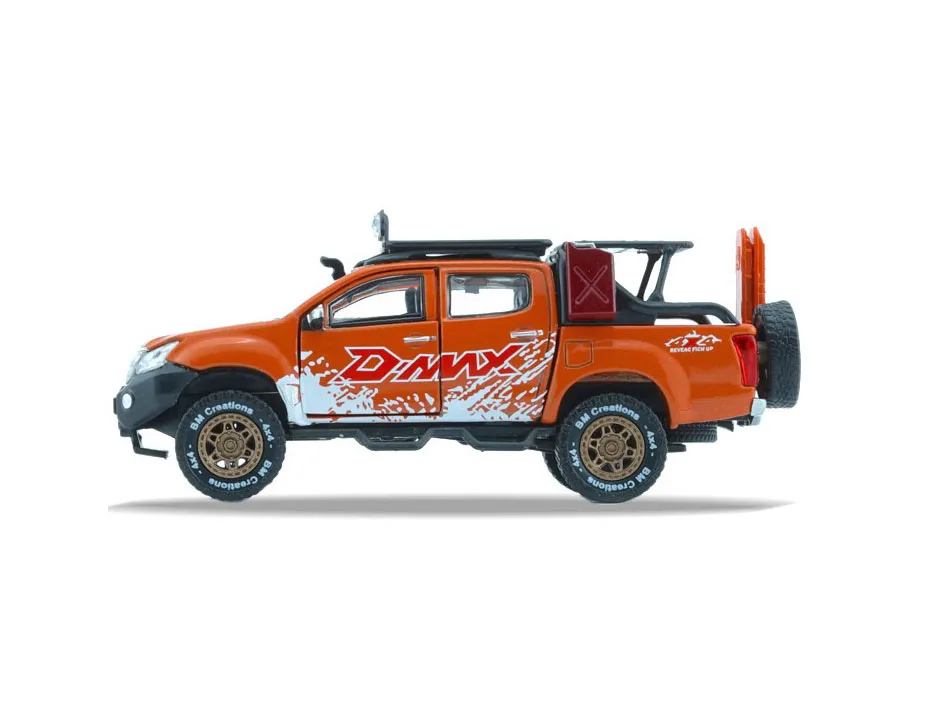 BM 1 64 2018 D-MAX pickup truck transport alloy car model with modification