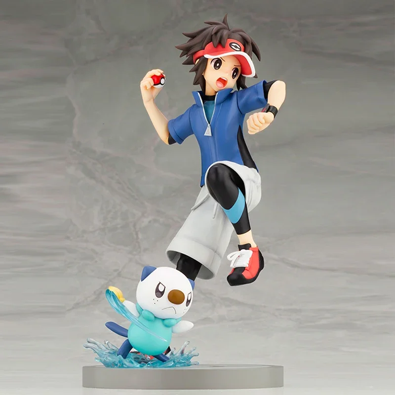 KOTOBUKIYA Genuine Pokémon Anime Figure Nate Oshawott Action Figure Toys for Kids Gift Collectible Model Ornaments Dolls