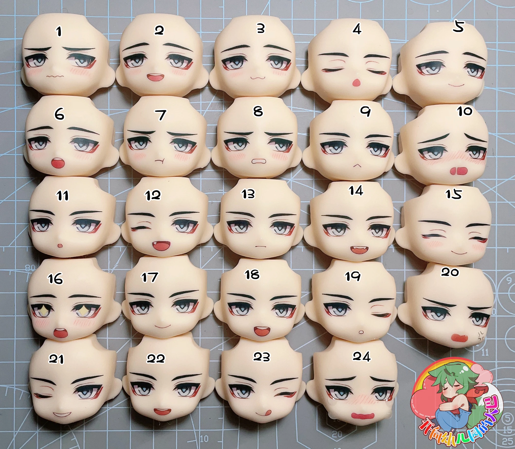 Honkai Star Rail Dan Heng Ob11 Face Handmade Face Anime Game Faceplate cosplay Accessories