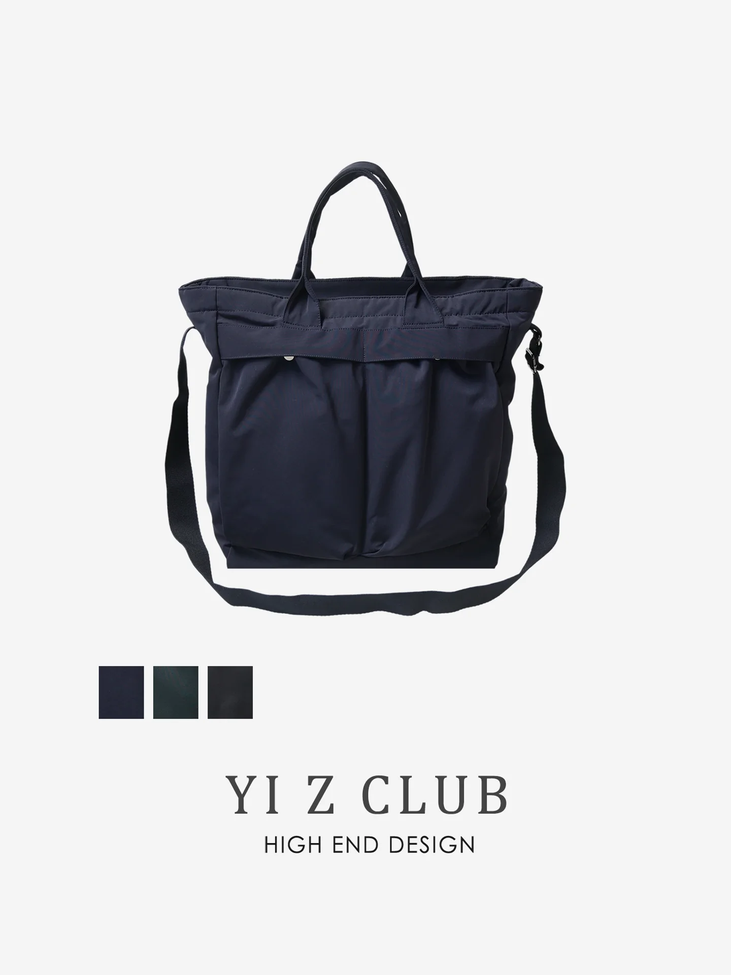 yiz-club-commuter-lightweight-waterproof-23l-capacity-shoulder-crossbody-bag-men-women-tote-handbag-convenient-carry-design