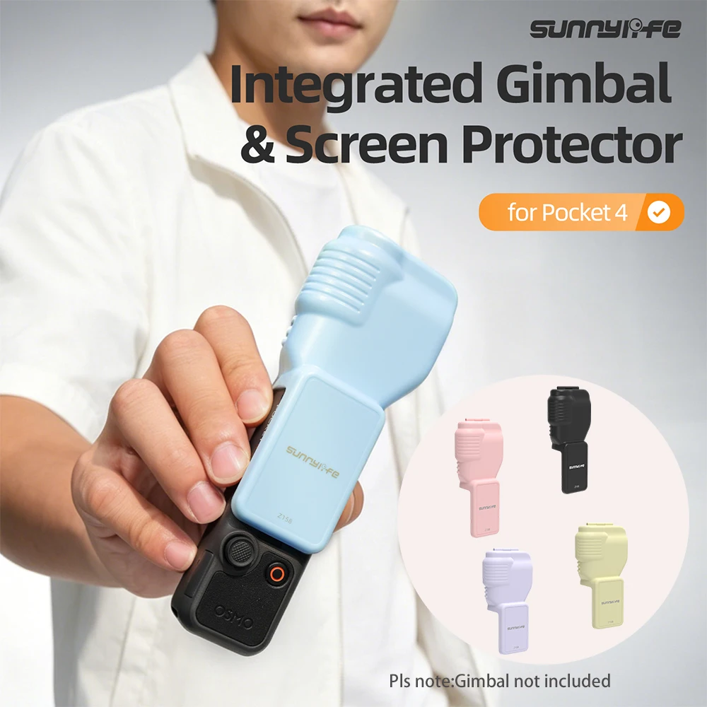 Gimbal- und Displayschutzfolie für DJI Osmo Pocket 4 Kamera, Schutzabdeckung, kratzfeste Schale, Objektivdeckel für DJI Pocket 4