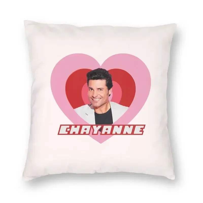 Chayanne Latin Pop Singer Pillow Case 45x45cm Home Decor Nordic Dance With Me Actor Chair Cushion Cover Square Pillowcase