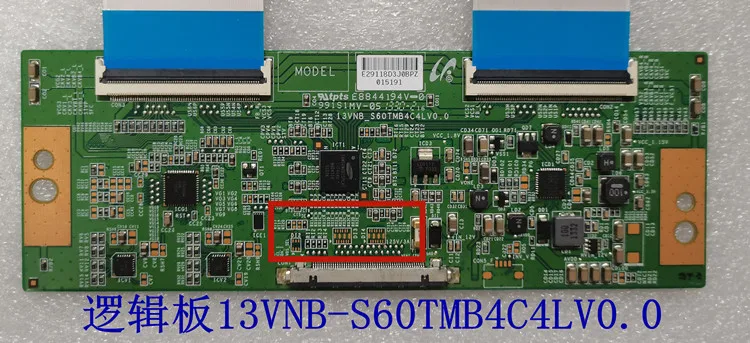 13VNB_S60TMB4C4LV0.0 mit unterschied barde code Logic board für/verbinden mit T. L48A71C 1444 LVF480NE4L T-CON connect board