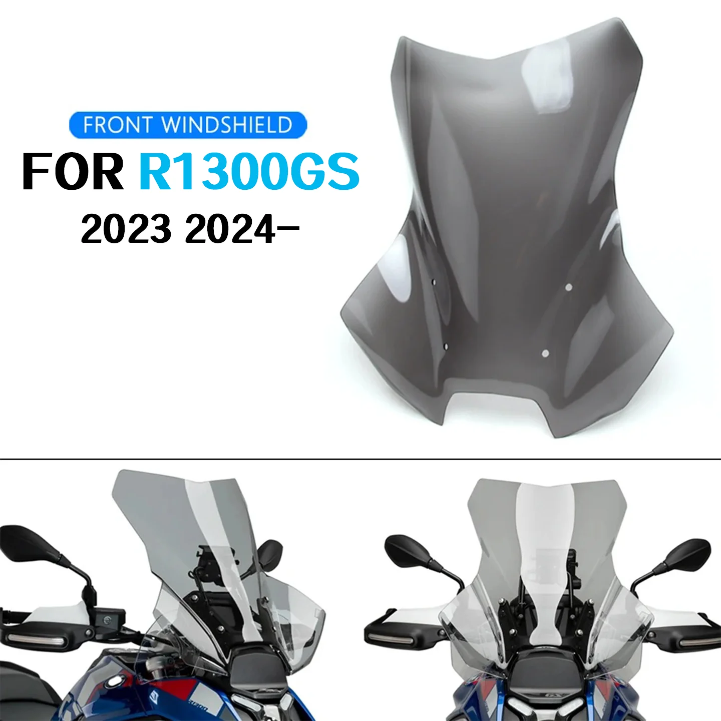 

Motorcycle Accessories NEW Windscreen Windshield Deflectors Wind Shield Screen For BMW R 1300 GS r1300gs R1300GS 2023 2024 2025-