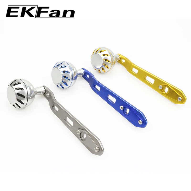 EKFan 135mm Aluminiumlegierung Baitcasting-Angelrollengriff für S/D/A 7*4/8*5mm Loch Big Game Rollengriff Köderrolle DIY-Teil – Detail 7