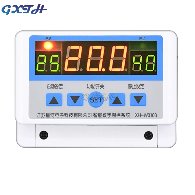 5000W 600W 300W Digitale Thermostat Digital Display High-power Wall-montiert Temperatur Controller Thermostat 30A kontakte