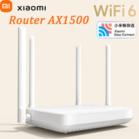 Xiaomi AX1500 Router WiFi 6 Dual Band Gigabit Network 2.4GHz&5GHz Mesh System Cable OFDMA Port MiWifi ROM Extender Wifi Repeater