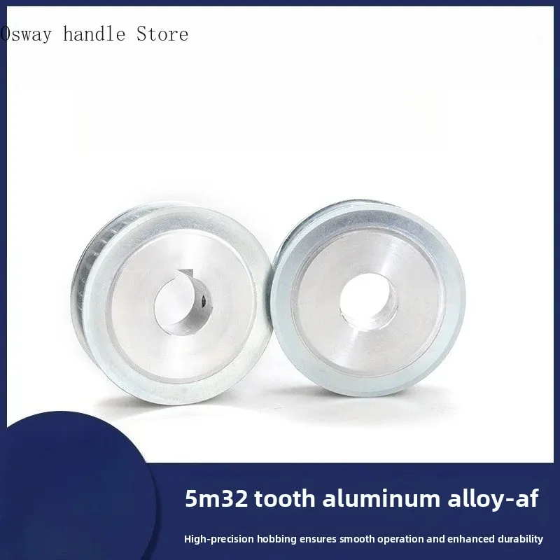 HTD5M  32Teeth Timing Pulley AF Type Keyway Bore circular hole 5/6/8-30mm For HTD 5M  Timing Belt Width 10/15/20/26/30/40mm 5GT