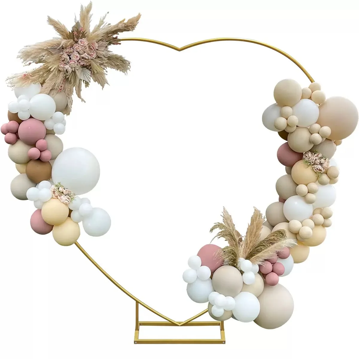 Wrought iron love wedding arch love arch amazon board party balloon birthday party scene arrangement