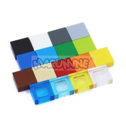 Marumine 300PCS 1x1 Tile MOC Bricks Base Parts Compatible with 3070 Block Bulk Accessories DIY Construction Architecture Board
