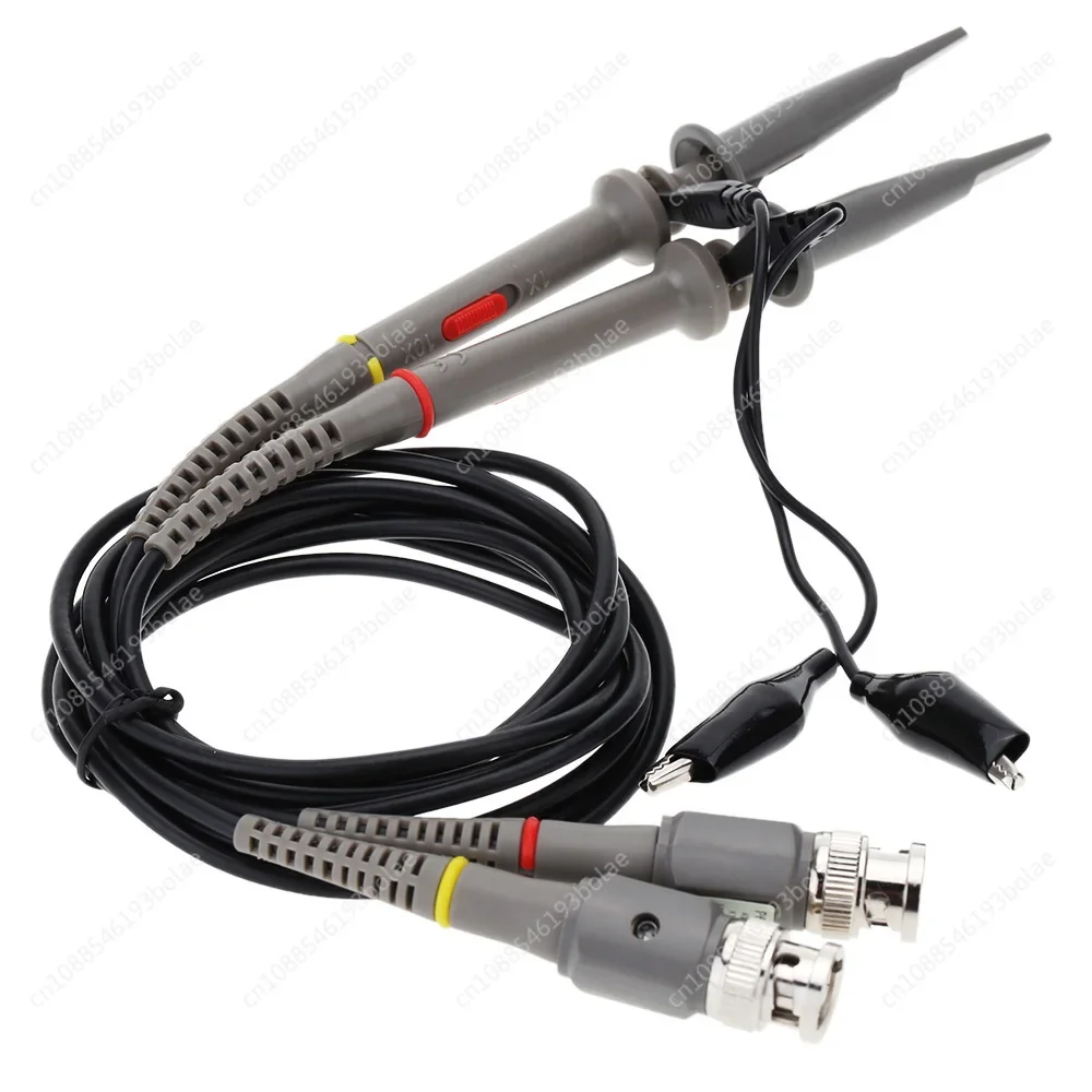 2pcs P6060 portable Professional Oscilloscope Probe Kit 60MHZ X10 X1 Accessories osciloscopio Oscilloscope Sonde