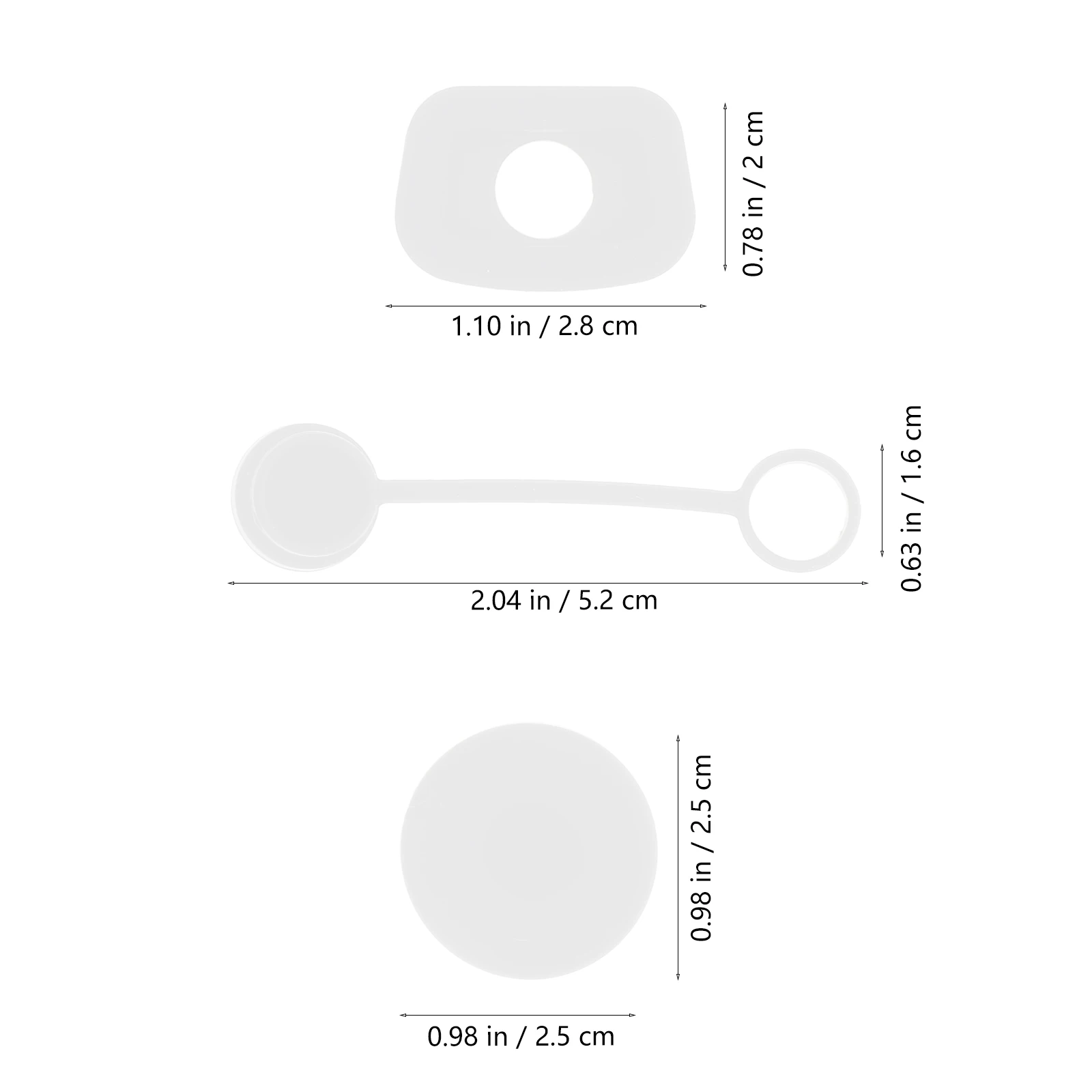 

1 Set Silicone Spill Proof Stoppers Leak Resistant Bottle Caps Replacement For Belly Bottles Wear-Resistantsilicone