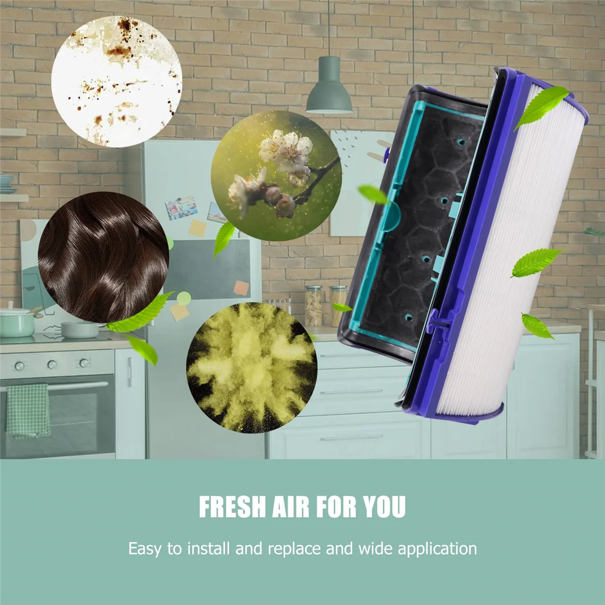 Replacements for Dyson Air Purifiers Filter,HP04 TP04 DP04 TP05 HP05 Purifying Fans Sealed Pure Cool Air Purifier