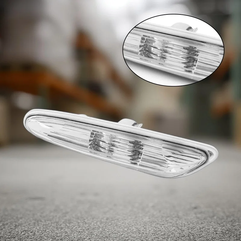 Car Side Indicator Set For BMW 3 Series E90 E91 2005–2011 Fender Indicators Transparent Twin Lights Original Replacement Parts