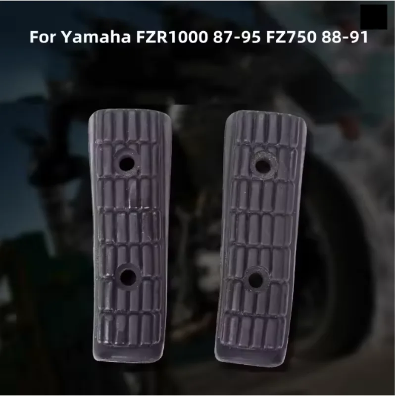 

1pair Motorcycle Front Footrest For Yamaha FZR1000 87-95 FZ750 88-91 Front Foot Pedal Pad 46X-27413-00 Motorbike Accessory