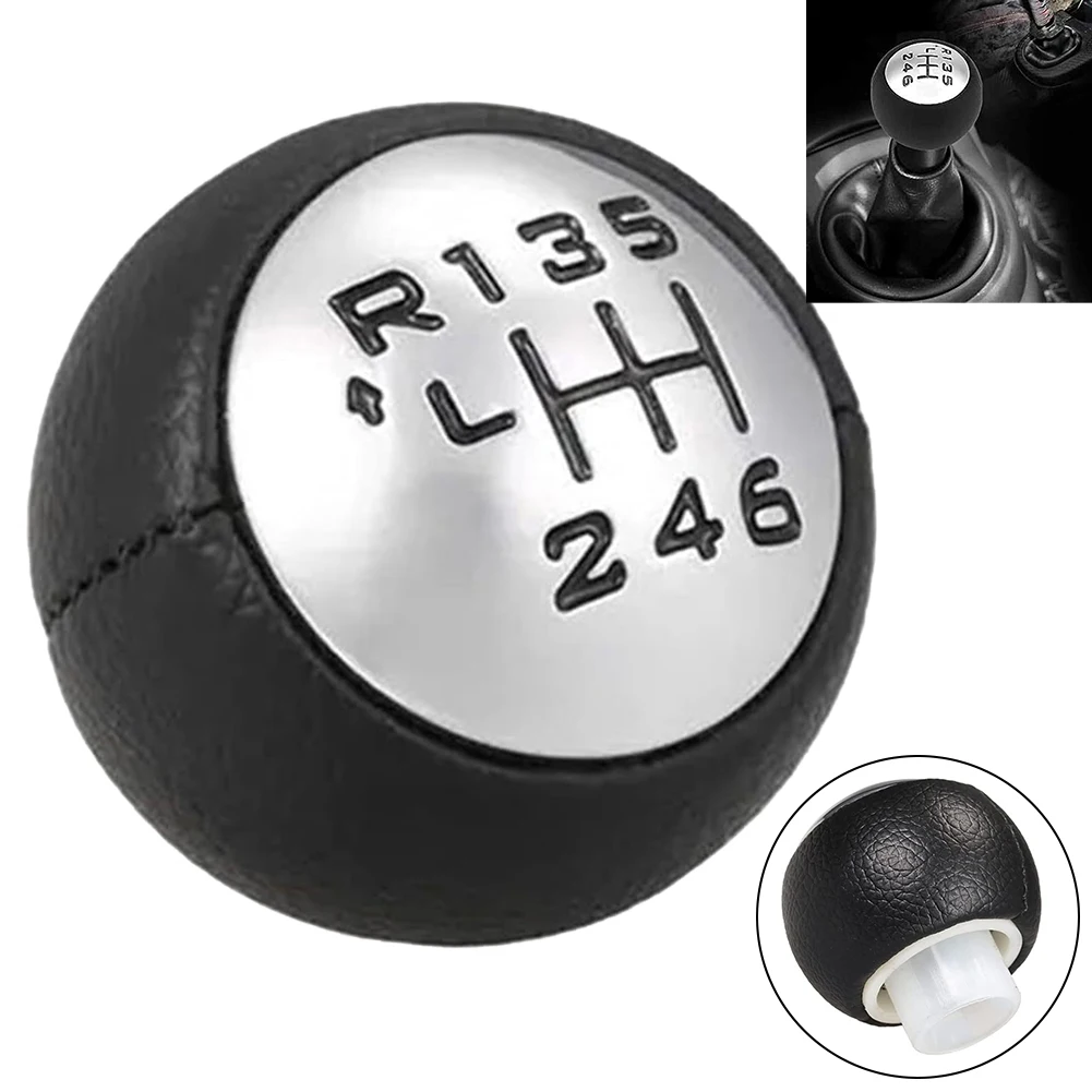 

Manual Gear Knob 6-speed Car Shift Knob Faster And Smoother Shifting High-quality ABS Material Efficient Driving Experience