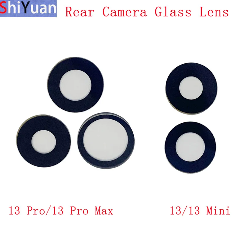 

Back Rear Camera Lens Glass For iPhone 12 Pro Max 13 Pro Max Camera Glass Lens Replacement Repair Parts