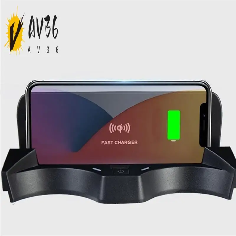 

AV36-Car Wireless Charger For BMW X1 X2 2020-2021 F39 F48 F49 Mobile Phone Fast Charging Holder Accesorries Charging Plate