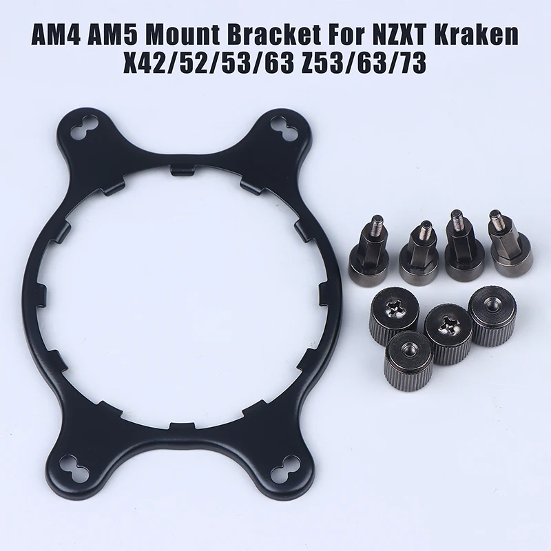 AM4 AM5 Mount Bracket Stud Nut For NZXT Kraken X41 X42 X51 X52 X61 X62 X63 X72 X73 Z63 Z73 CPU Cooler