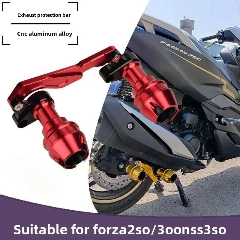 

For FORZA350/750/300motorcycle accessories Front Fork Wheel Fall Muffler Pipe Frame Protection Frame Slider Anti Crash Protector