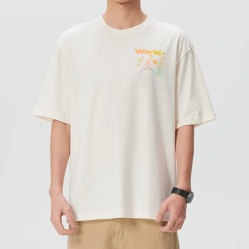 Camiseta Nike Jordan Jumpman para hombre, ropa deportiva de moda de manga corta, Top informal cómodo con cuello redondo If3156-110