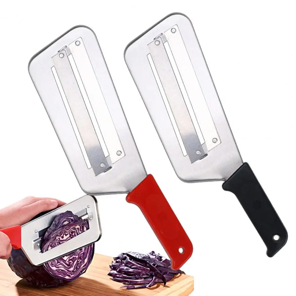Vegetable Cutter Double-blade Cabbage Shredder Stainless Steel Vegetable Slicer Salad Chopper Multi-functional Lettuce for Meal